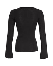 Lade das Bild in den Galerie-Viewer, MSCHRigmor Avalina Rib Pullover, Black
