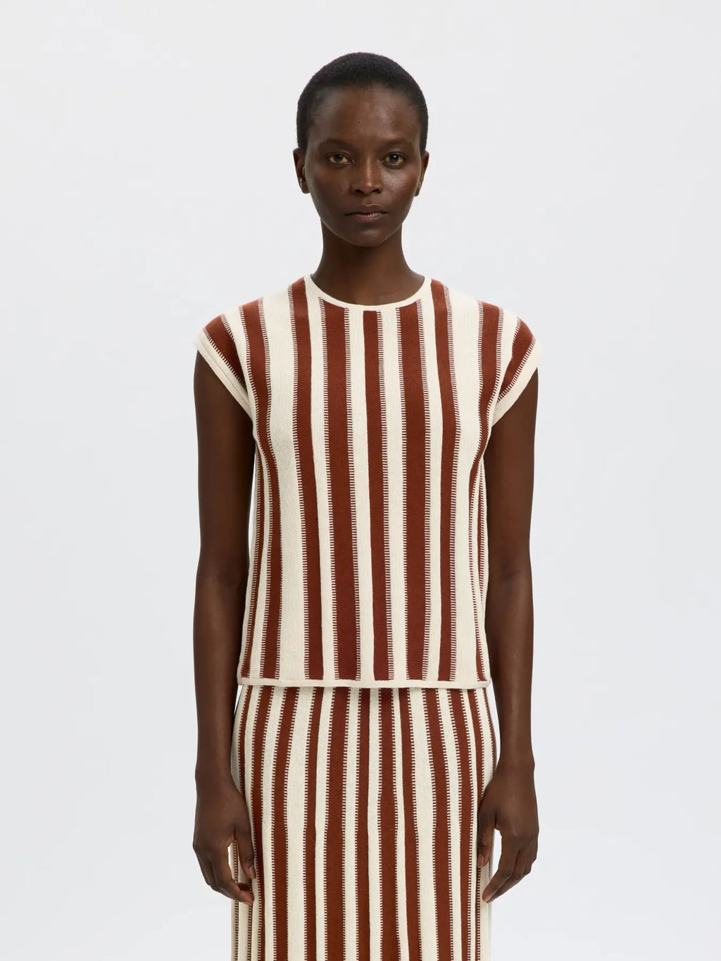 SLFLINA SL Knit O-Neck, birch
