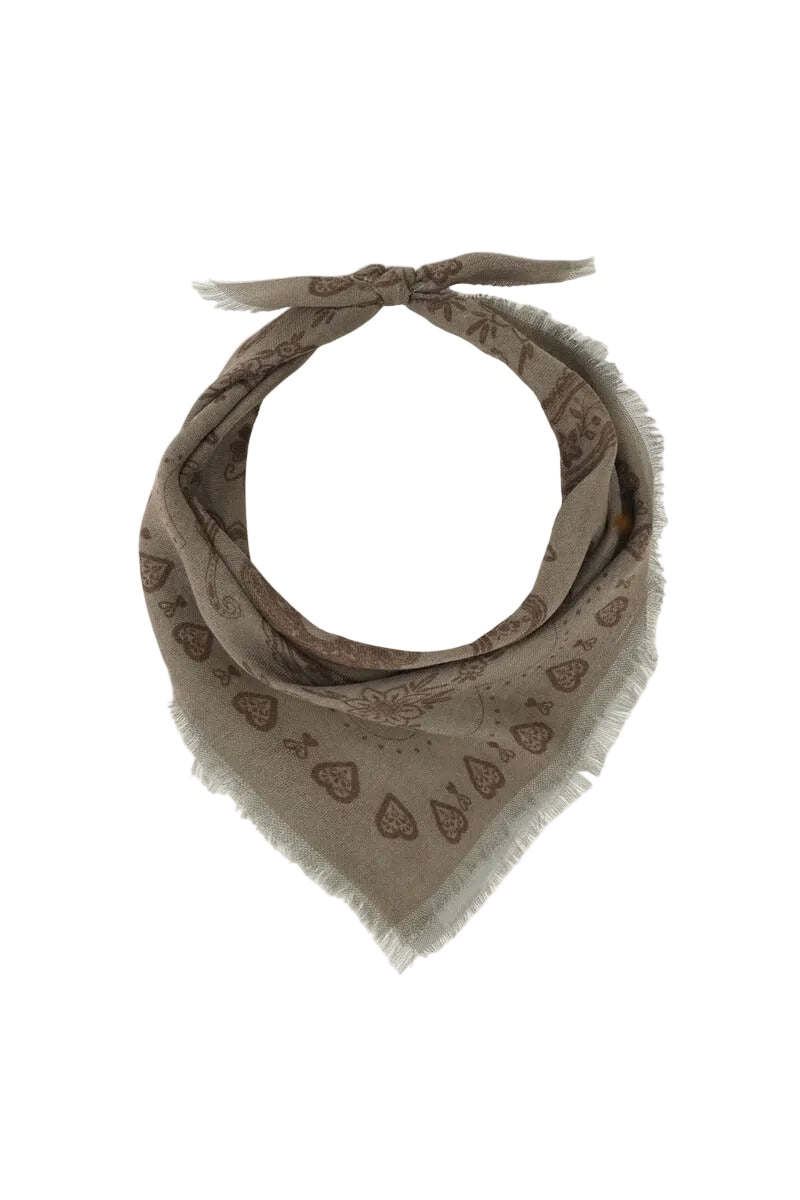 MYPAISLEY Halstuch, olivgrün