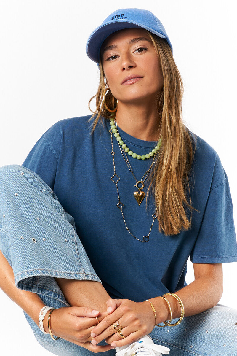 MYCAP Âme sœur", jeansblau