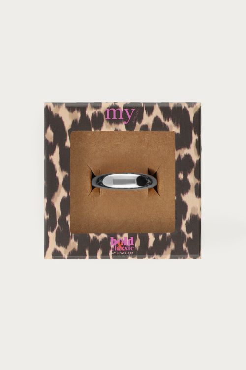 MYBOLD klassischer Ring, silber