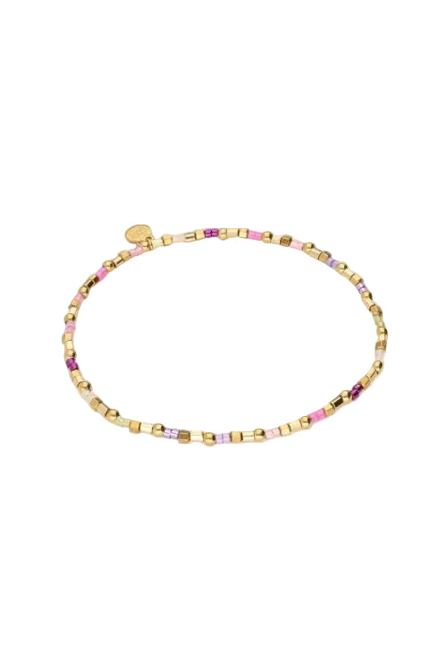 MYPERL Armband, flieder/pink