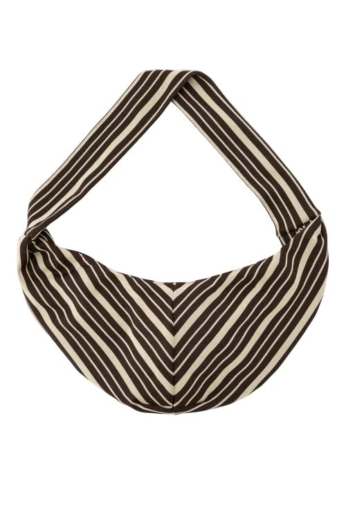 MYELLI Umhängetasche, braun / beige