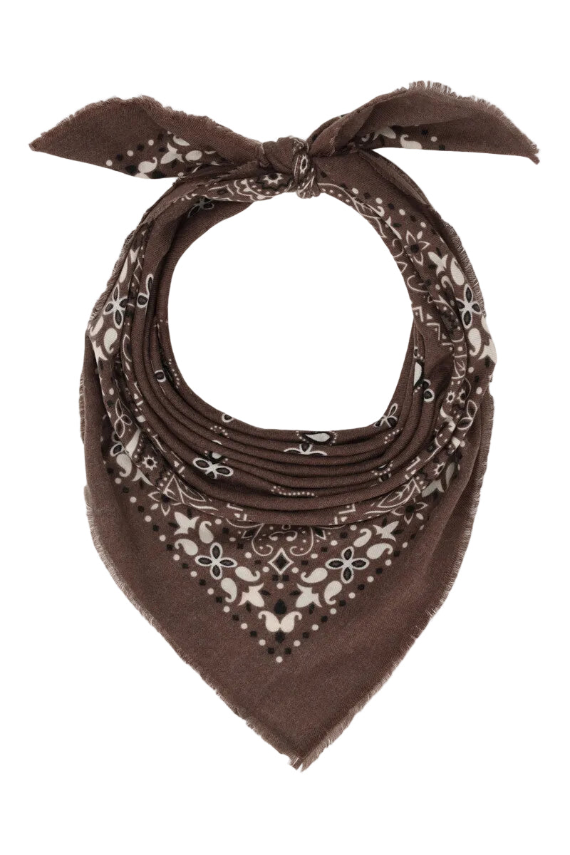 MYPAISLEY großer Schal, braun