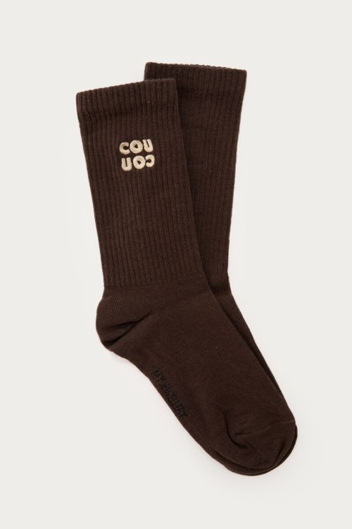 MYSOCKS Set CouCou, dunkelbraun