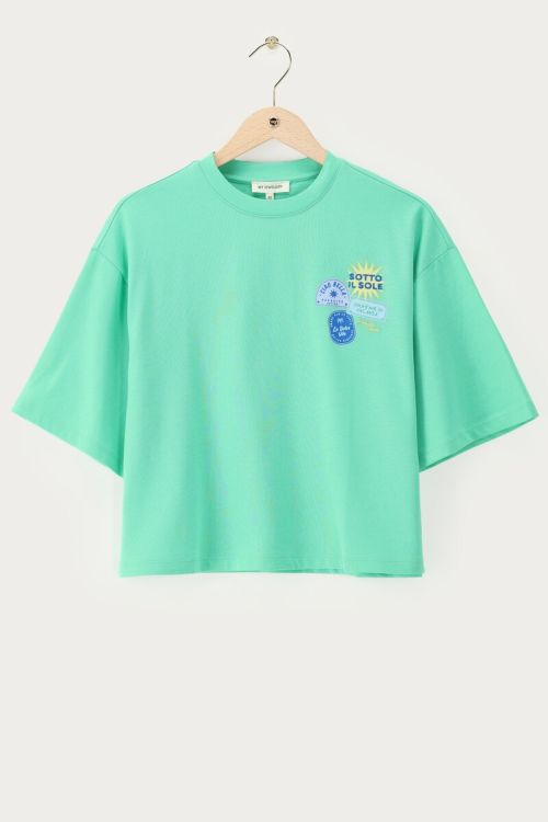 MYBOXY T-Shirt 'Sotto il soleil', grün