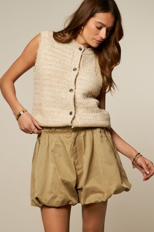 Ballonshorts "ELLA", khaki