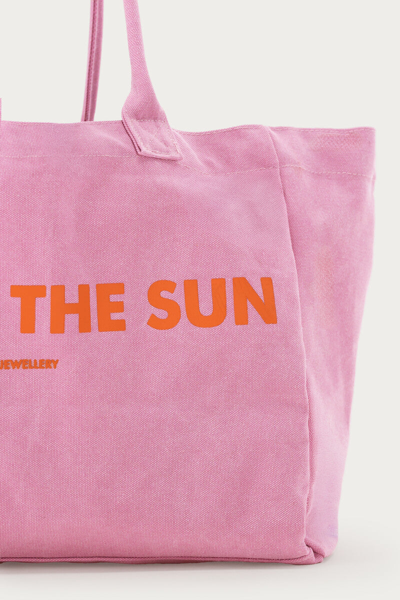 MYSHOPPER „Under the Sun“, flieder / orange