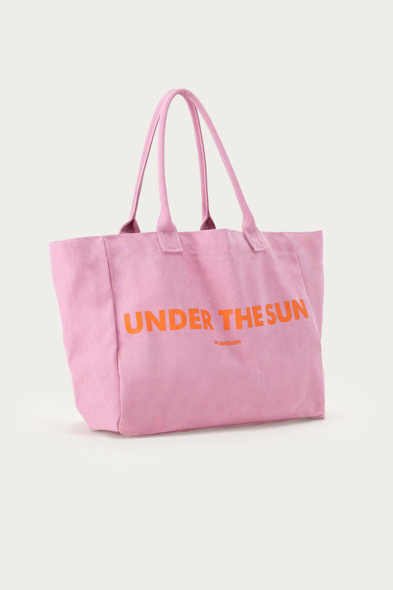 MYSHOPPER „Under the Sun“, flieder / orange