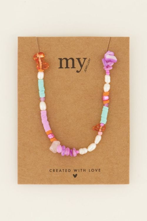 MYSUNCHASER Perlen Kette, bunt