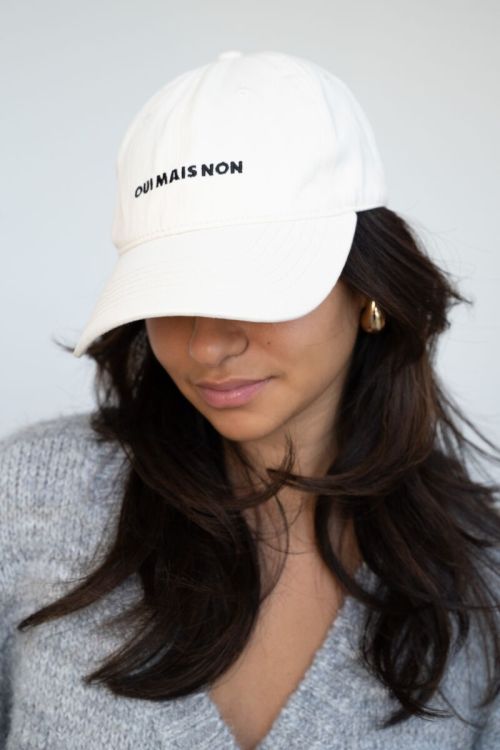 MYCAP "Oui mais non", weiß