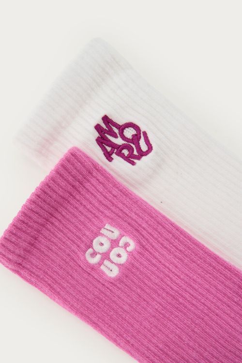 MYSOCKS Set CouCou & Amour, pink