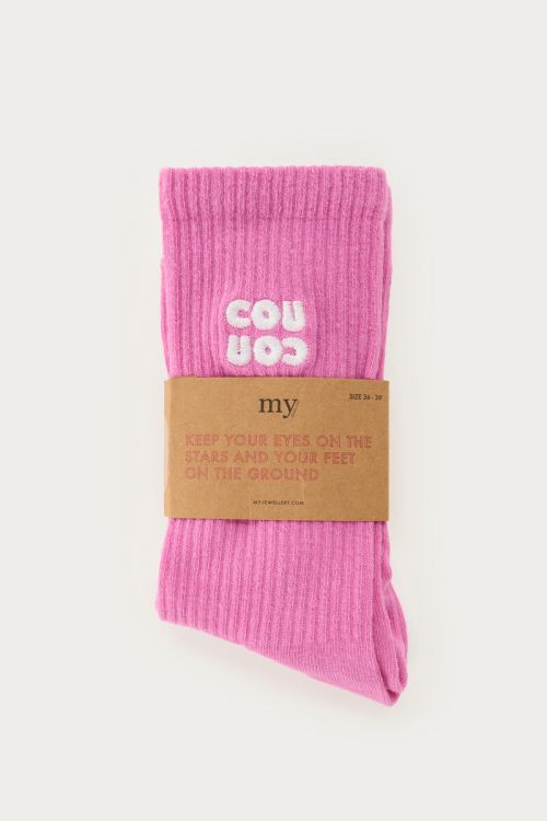 MYSOCKS Set CouCou & Amour, pink