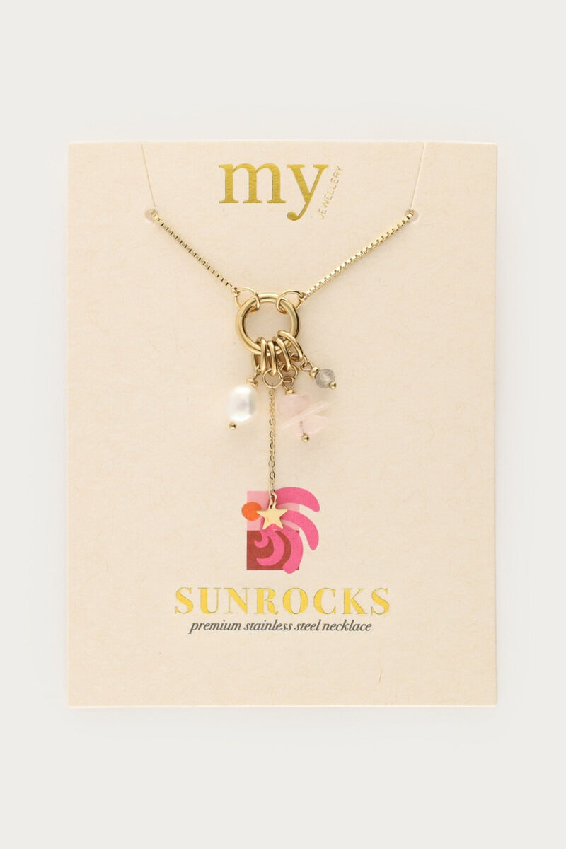 MYNECKLACE Sunrocks Kette, gold