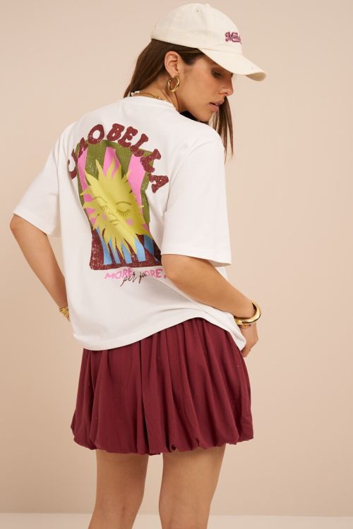 Shirt "CIAO BELLA", weiß