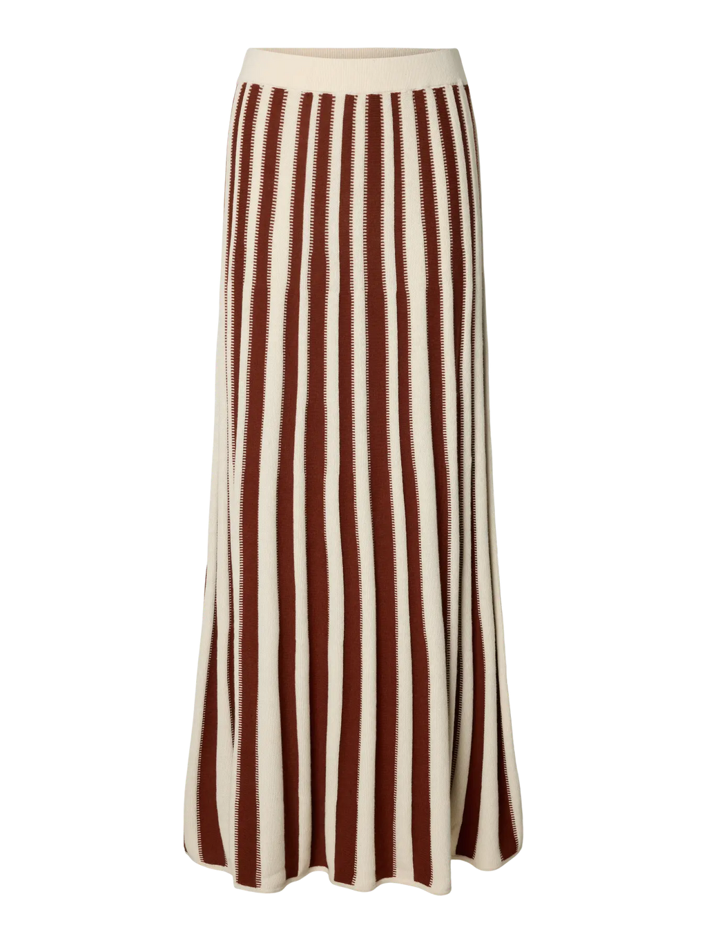SLFLINA HW Knit Long Skirt, birch