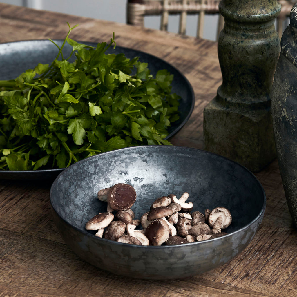 Schüssel PION, schwarz/braun