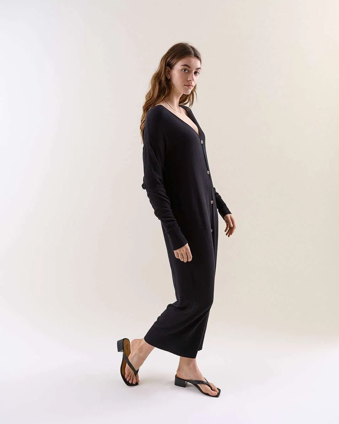 ALINES Knitted Dress, black